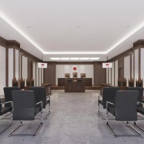 现法院代法庭 听证室